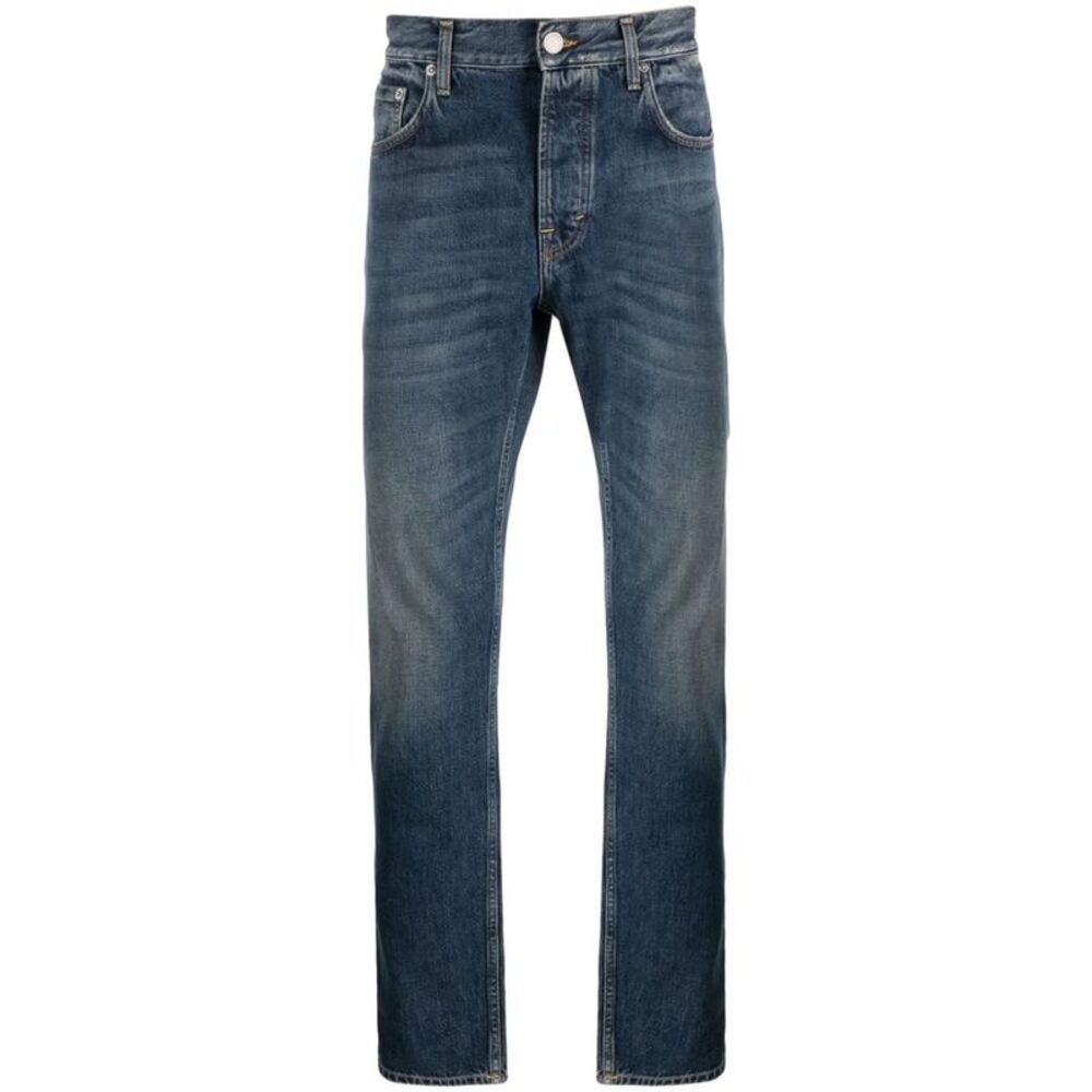 DEPARTMENT FIVE Straight Leg Denim Jeans Men BLUE Pants